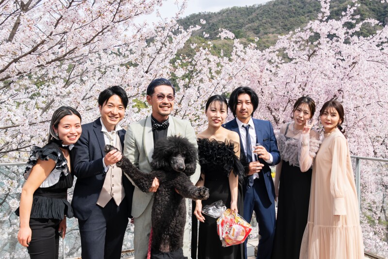 ご友人とも撮影が可能です