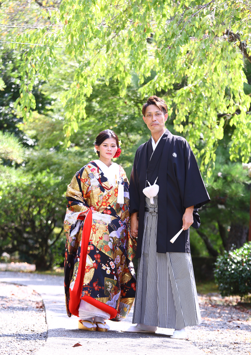 サクラヒルズ創寫舘_庭園で撮影できる