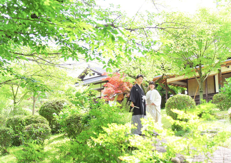 重要文化財川上別荘の外観を入れたお写真も