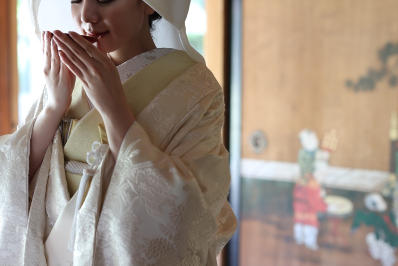 花嫁しか着られない白無垢