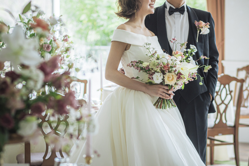 サクラヒルズ創寫舘_ウエディングドレスが豊富