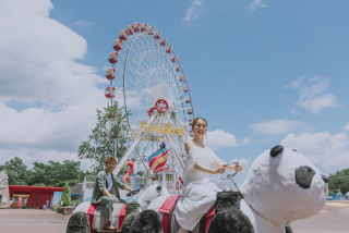 サクラヒルズ創寫舘_日本モンキーパークでフォトウェディング