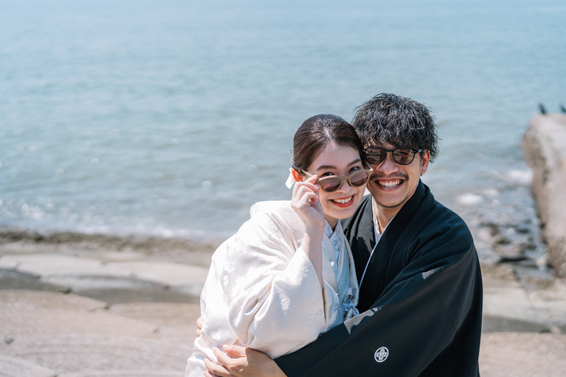 サクラヒルズ創寫舘_海で撮影できる