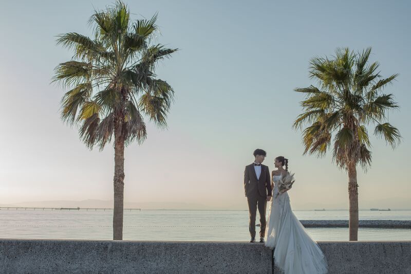 サクラヒルズ創寫舘_海で撮影できる