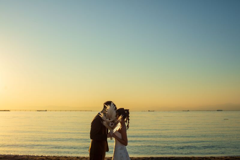 サクラヒルズ創寫舘_海で撮影できる