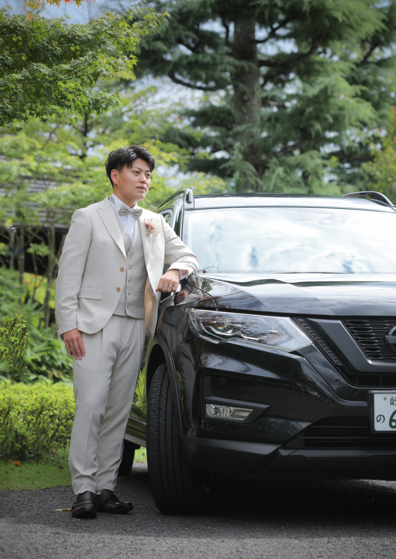 【大好きな愛車とウェディングフォト】洋装1着プラン
