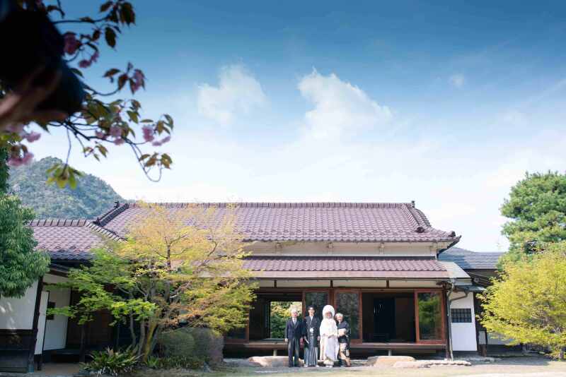 ベストシーズン♪新緑のウェディングフォト！【スタジオ＆ロケーション】和装１着全データ付プラン