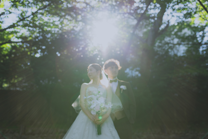 ベストシーズン♪新緑のウェディングフォト！【スタジオ＆ロケーション】衣装3着全データ付プラン