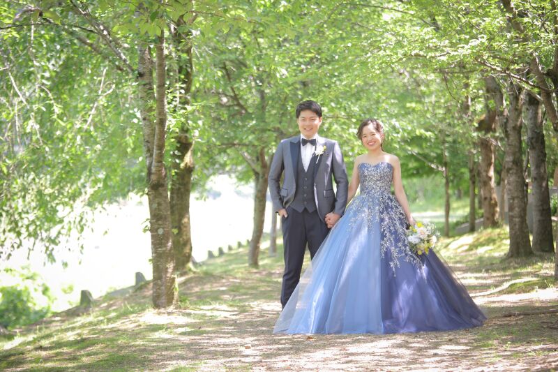 ベストシーズン♪秋のウェディングフォト！【スタジオ＆ロケーション】洋装１着全データ付プラン