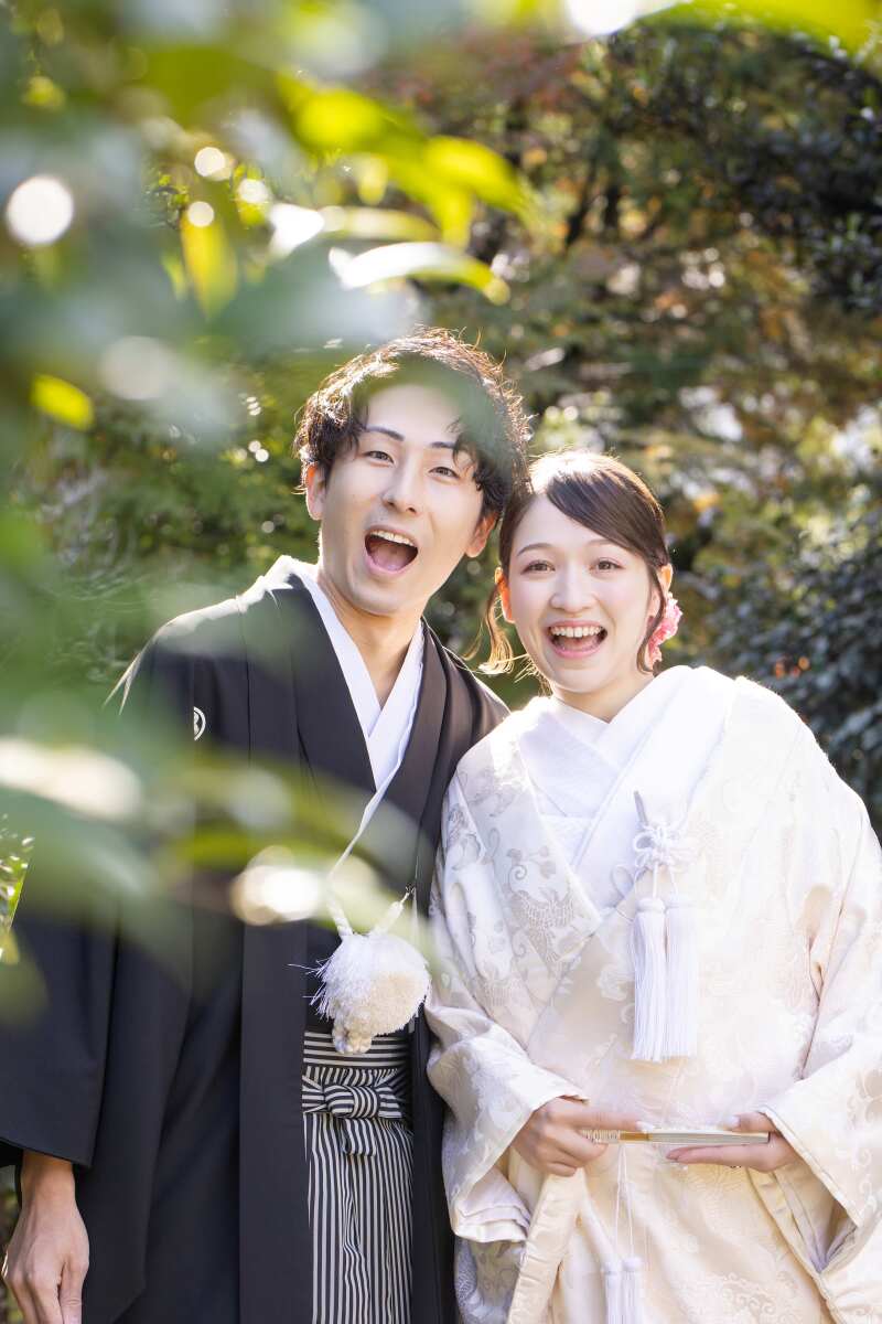 ベストシーズン♪新緑のウェディングフォト！【スタジオ＆ロケーション】和装１着全データ付プラン