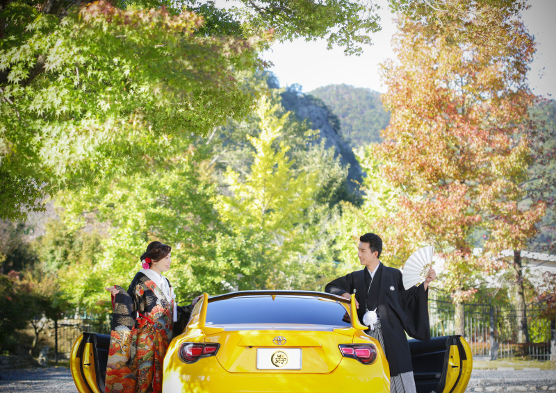【大好きな愛車とウェディングフォト】洋装1着プラン