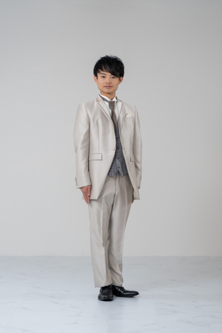 ベージュタキシード19
