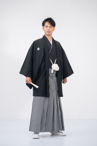 男性衣装紋付羽織袴