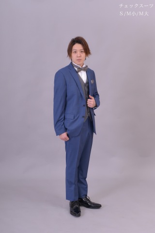チェックスーツ７
