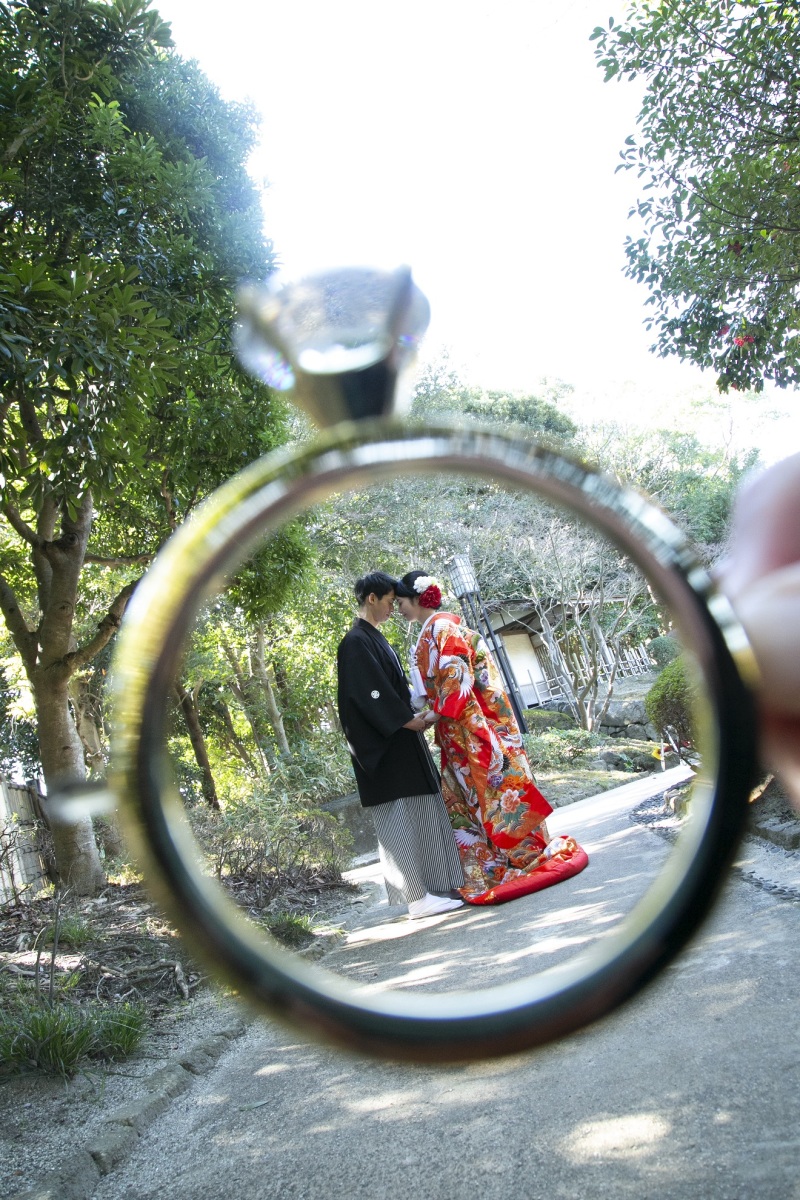 リングに入ったおふたり♡