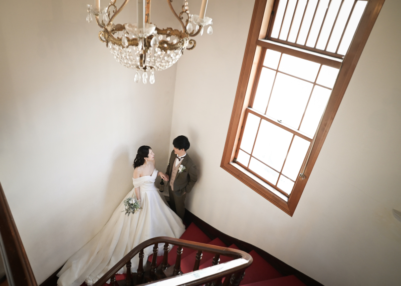 まるで映画のワンシーン・・・