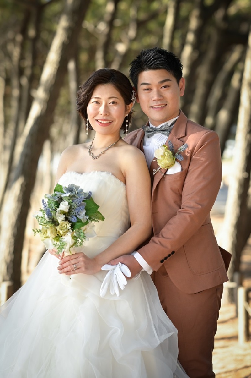 ブーケを持ってご撮影！！