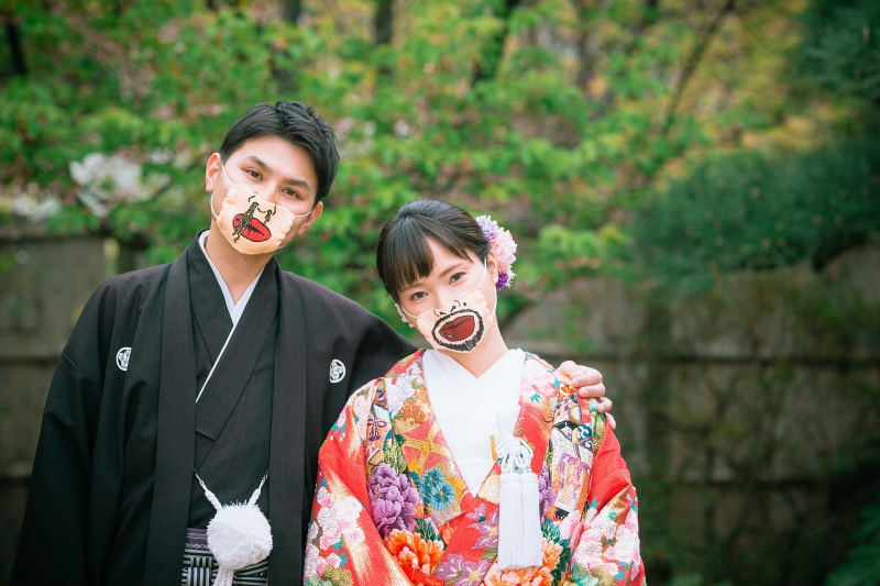 題して、飛沫防止ショット