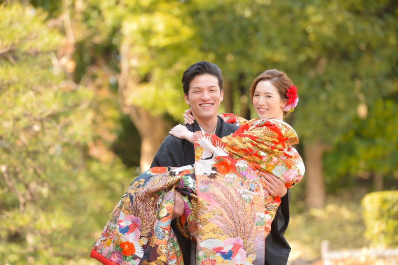 最後はお姫様だっこ！