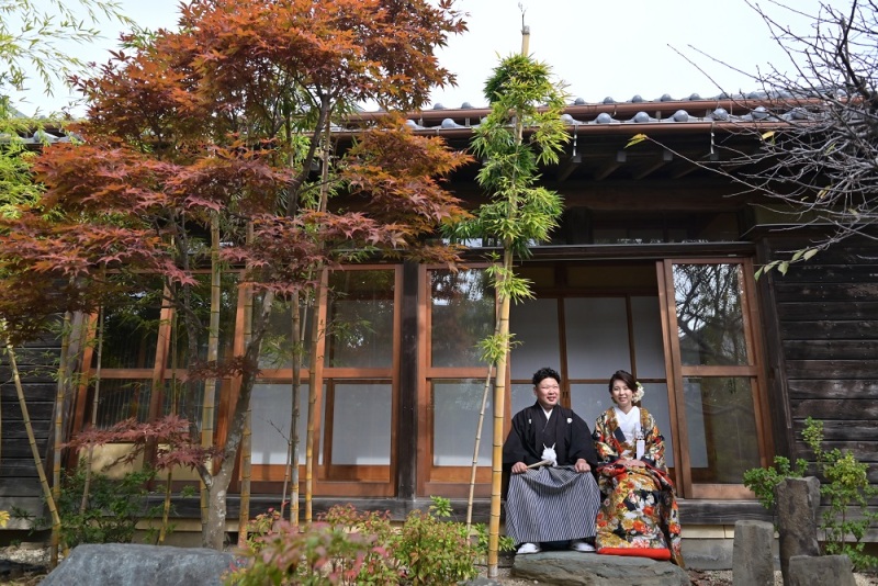 縁側で二人の時間も♡