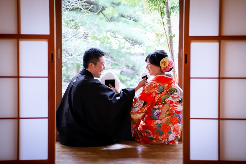 おにぎりの食べさせ合いっこ★