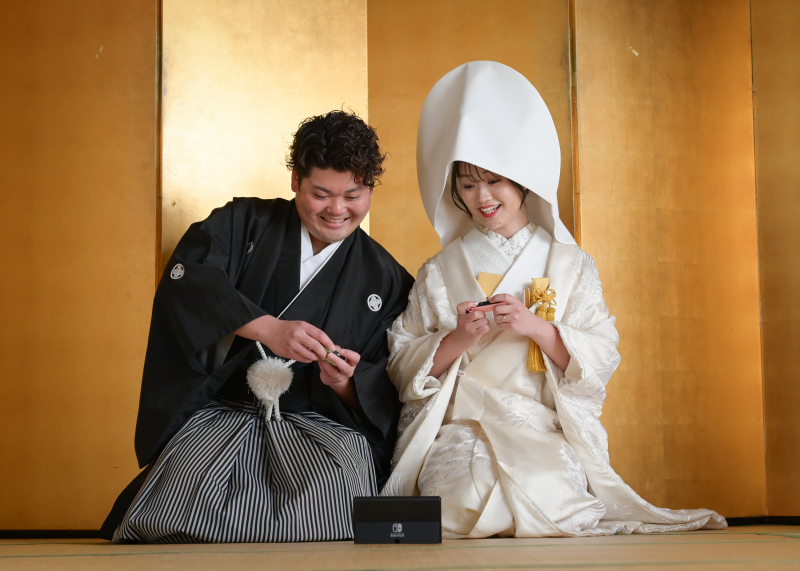 お色直し完了！