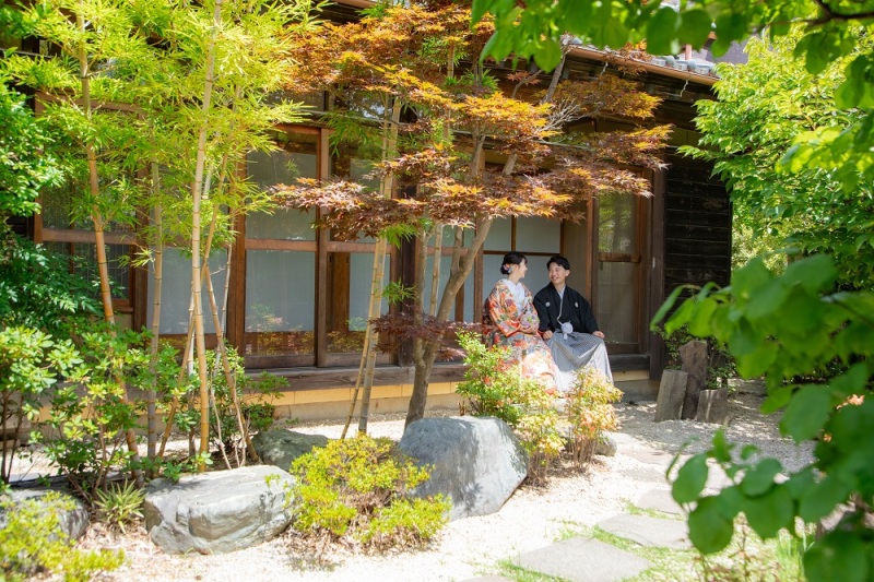 縁側でまったり～