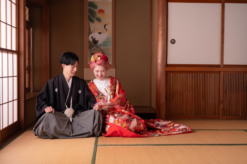 ピンクヘアが可愛い