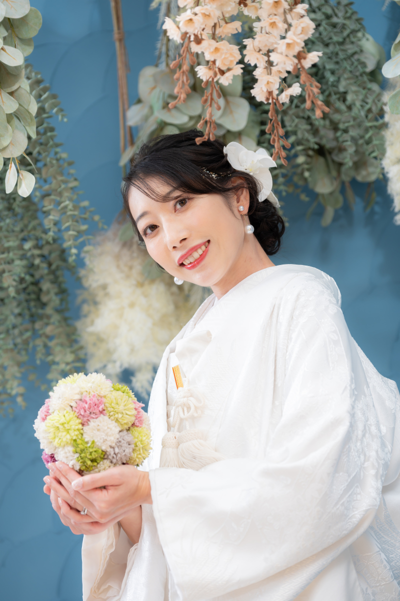 新婦様のソロショット