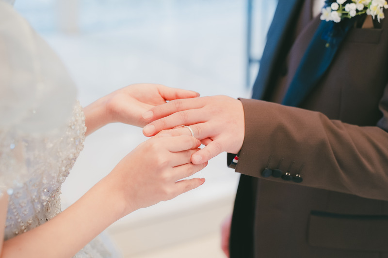 指輪交換