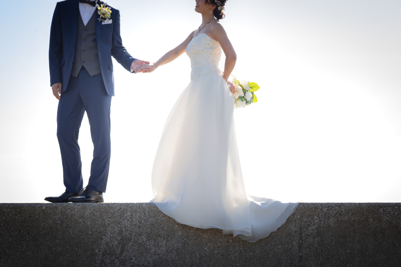 手つなぎショット