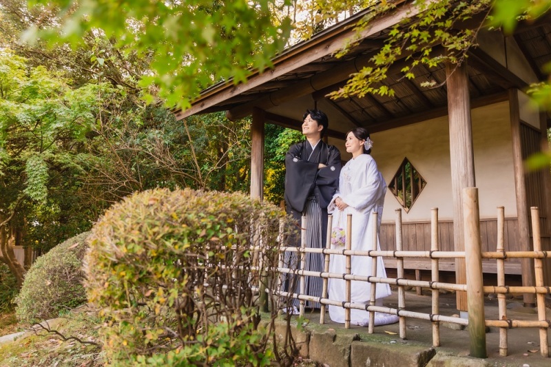 見浜園の東屋☆