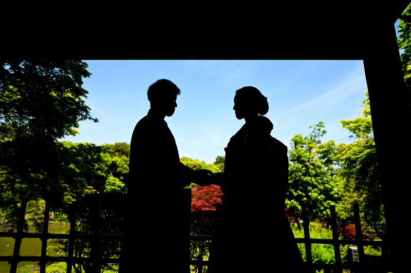 シルエットショット