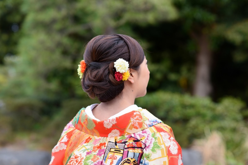 ご新婦様お気に入りのヘアセット