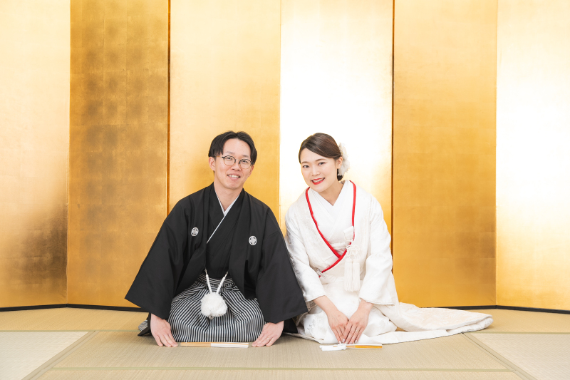 -定番の金屏風-