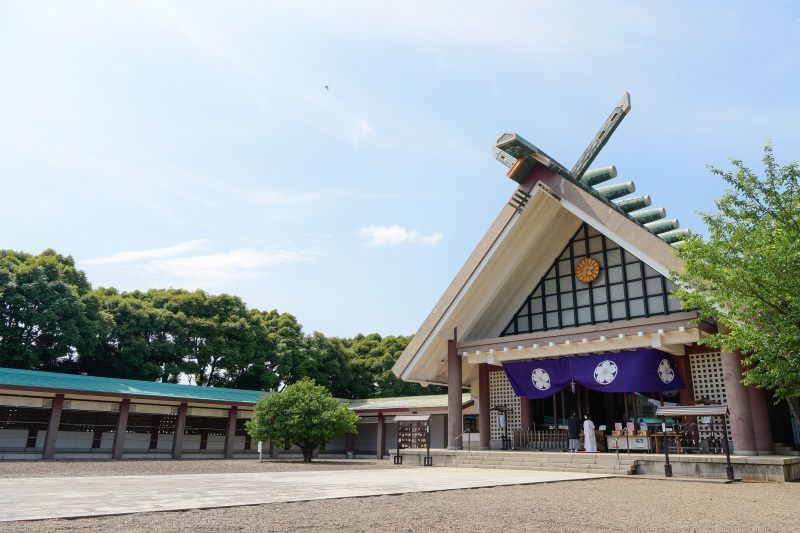 趣のある千葉県護国神社