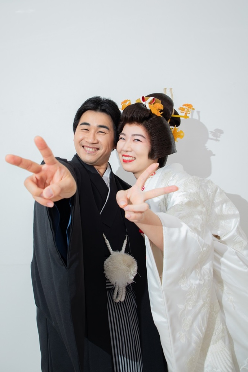 最後は仲良くピース！