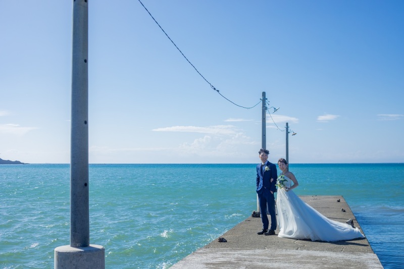 レトロな桟橋と撮れる「原岡桟橋」