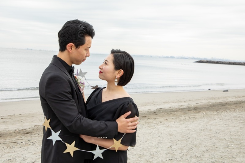 お二人で見つめ合って、、