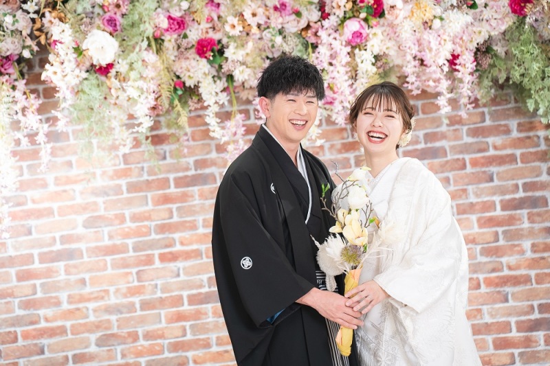 笑顔が素敵なお2人♡