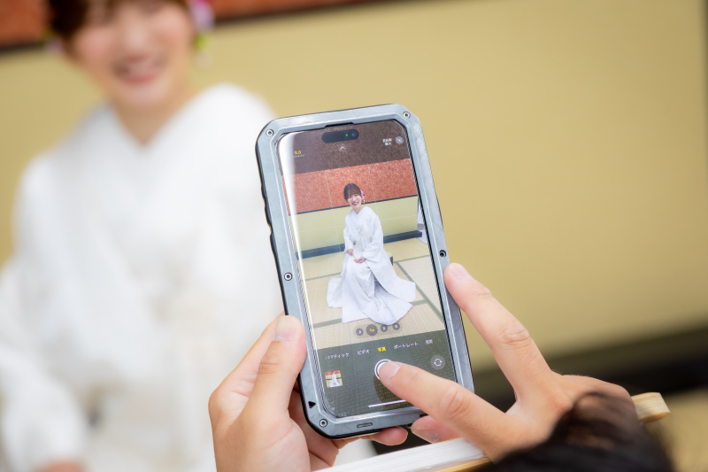 ご同行者様も撮影可能！