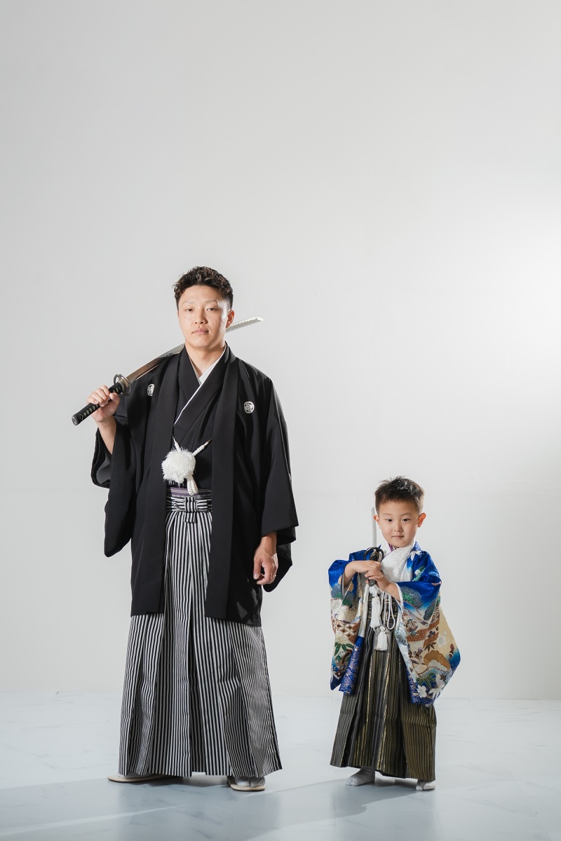 ご新郎様とお子様の２ショット