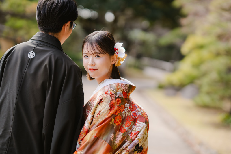 振り向きショット