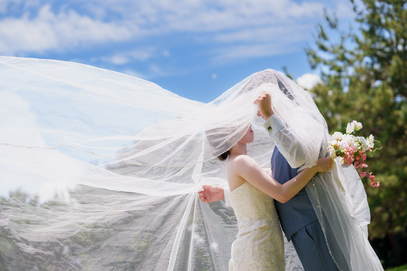 ベールも無料レンタル