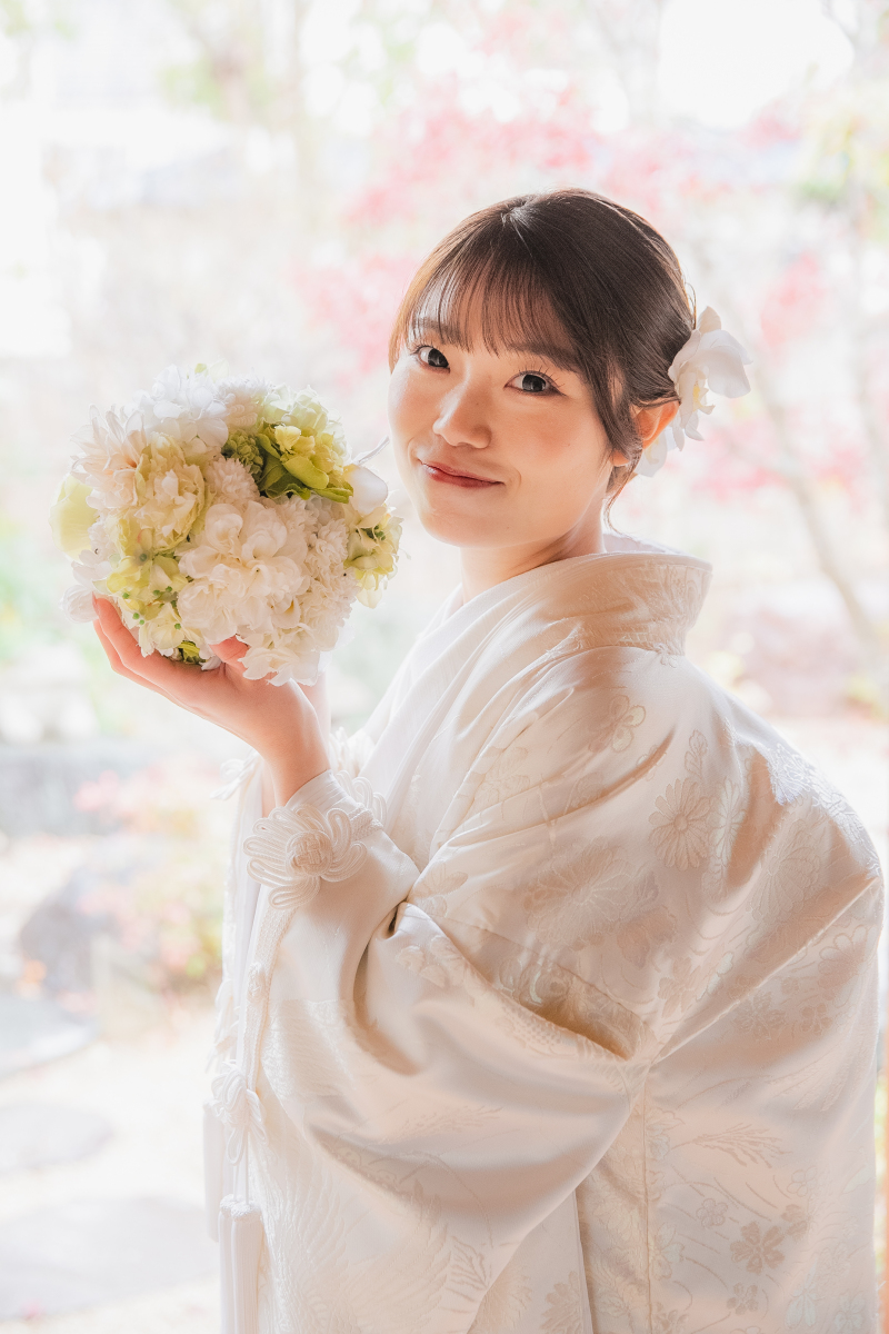 ご新婦様のソロショット