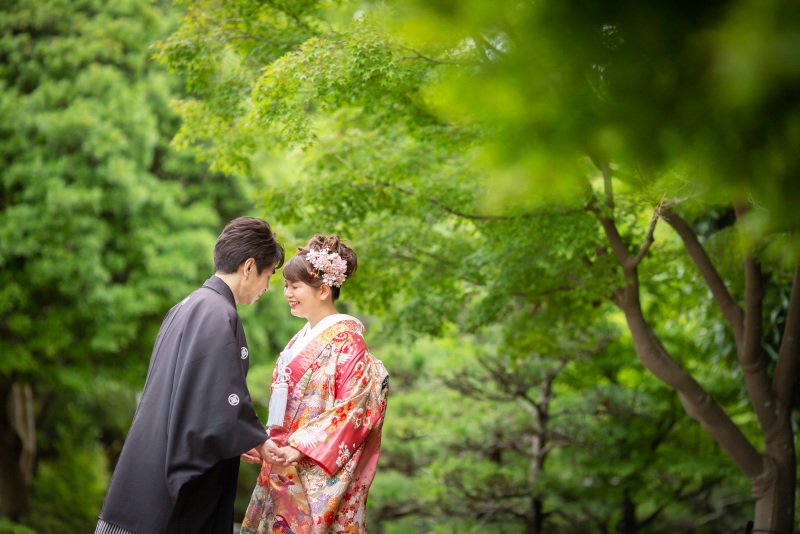 見浜園の緑にうっとり♪