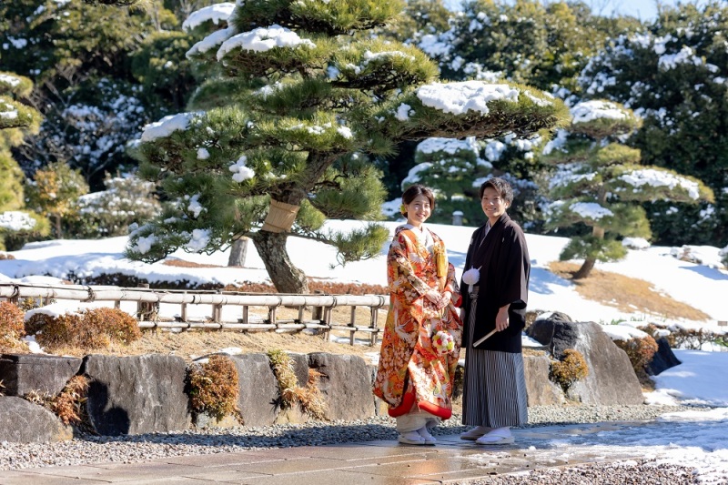 雪が積もった関東