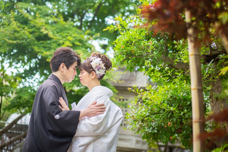 白無垢姿もステキ★