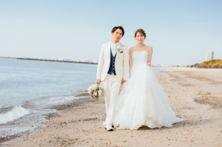 【2/9撮影】ホワイトコーデで海撮♡