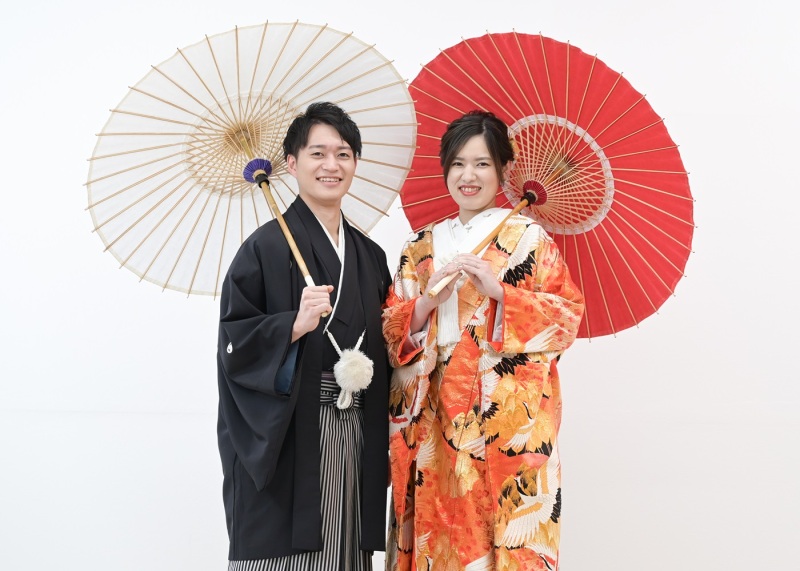 番傘を使用して。。